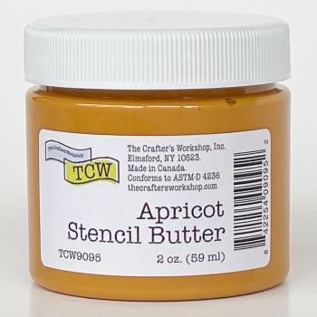 The Crafters Workshop - Stencil Butter - Apricot - Modellierpaste