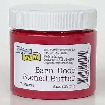 The Crafters Workshop - Stencil Butter - Barn Door - Modellierpaste