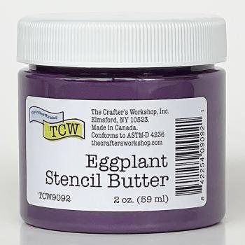 The Crafters Workshop - Stencil Butter - Eggplant - Modellierpaste