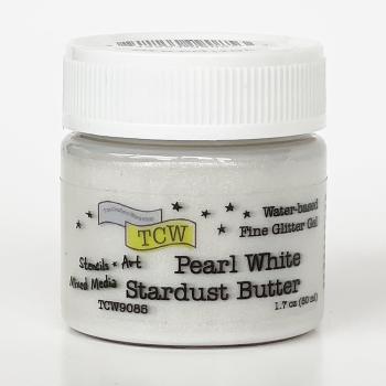 The Crafters Workshop - Stardust Butter - Pearl White - Modellierpaste