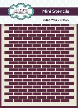 Creative Expressions - Stencil - Brick Wall Small - Schablone