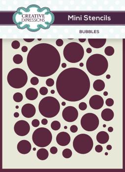 Creative Expressions - Stencil - Bubbles - Schablone