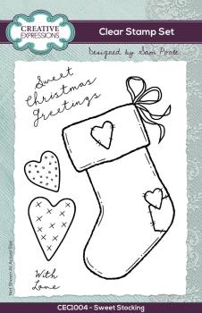 Creative Expressions - Clear Stamp A6 - Sweet Stocking  - Stempel