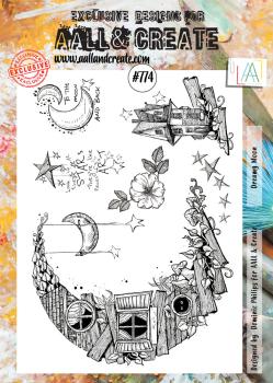 AALL and Create - Stamp - Dreamy Moon - Stempel A4