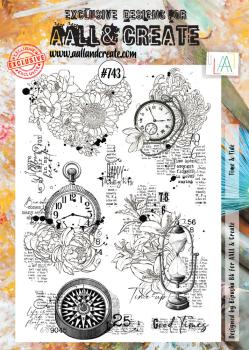 AALL and Create - Stamp - Time & Tide - Stempel A4