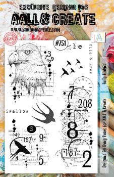 AALL and Create - Stamp - Fully Fledged - Stempel A5