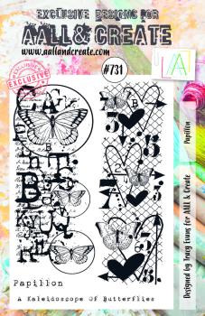 AALL and Create - Stamp - Papillon - Stempel A5