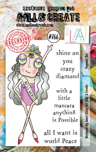 AALL and Create - Stamp - Pageant Dee - Stempel A7
