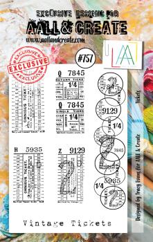 AALL and Create - Stamp - Tickets - Stempel A7