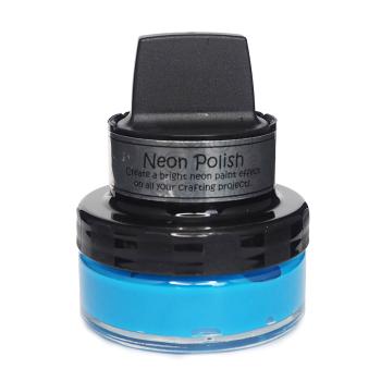 Cosmic Shimmer - Neon Polish Bahama blau - Mousse