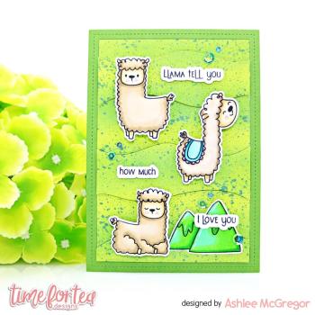 Time For Tea Clear Stamps Designs Llama Tell You