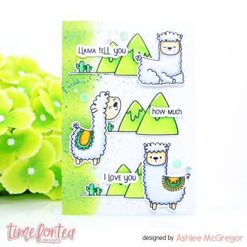 Time For Tea Clear Stamps Designs Llama Tell You