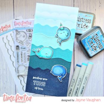 Time For Tea Clear Stamps Get Whale Soon