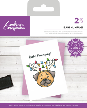Crafters Companion - Bah! Humpug - Clear Stamps