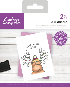 Crafters Companion - Christmoose - Clear Stamps