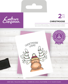 Crafters Companion - Christmoose  - Clear Stamps