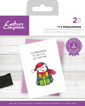 Crafters Companion - It´s Penguinning - Clear Stamps