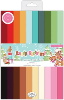 Craft Consortium - Paper Pad A4 - " Candy Christmas - Papierblock