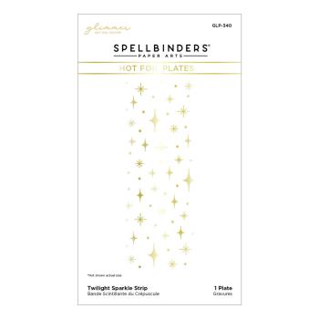 Spellbinders Hotfoil Plate - "Twilight Sparkle Strip " Glimmer