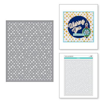 Spellbinders Stencil "Twinkle" - Schablone