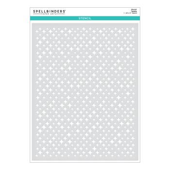 Spellbinders Stencil "Twinkle" - Schablone