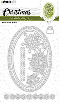 Studio Light - Dies - Oval Snow Shaker  - Stanze