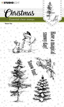 Studio Light - Clear Stamps "Snow Fun " - Stempel 
