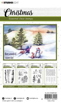 Studio Light - Clear Stamps "Snow Fun " - Stempel 