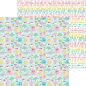 Doodlebug Design "Seaside Summer" 6" Paper Pack  - Designpapier 