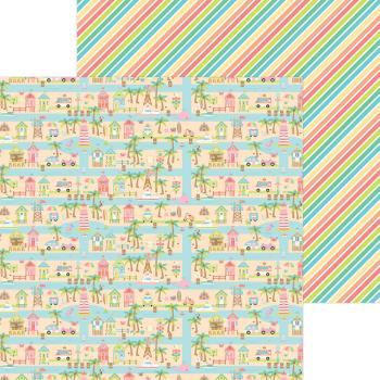 Doodlebug Design "Seaside Summer" 6" Paper Pack  - Designpapier 