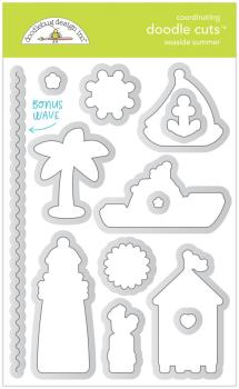 Doodlebug Design "Seaside Summer" Cuts  - Stanzen 