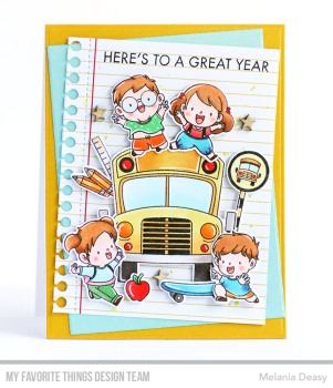 My Favorite Things Stempelset "School Is Cool" Clear Stamp Set