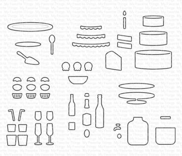 My Favorite Things Die-namics "Sips and Sweets" | Stanzschablone | Stanze | Craft Die