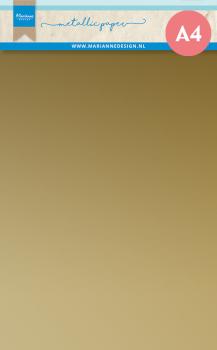 Marianne Design - Metallic Paper A4 -  Gold 