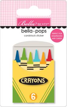 Bella BLVD - Bella Pops- Color Me Happy - 3 D Sticker