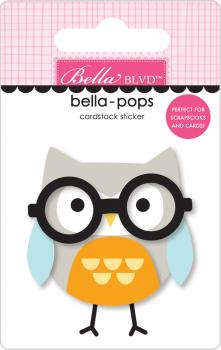Bella BLVD Wise Owl Bella Pops -3 D Sticker