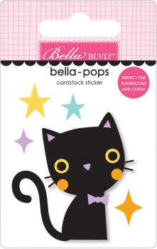 Bella BLVD - Bella Pops - Black Cat -3 D Sticker