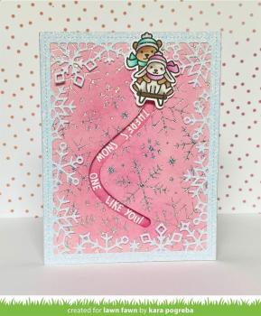 Lawn Fawn Stempelset "Snow One Like You" Clear Stamp