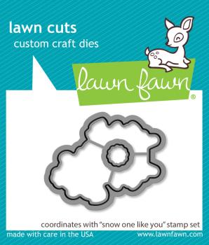 Lawn Fawn Craft Dies - "Snow One Like You" - Stanzen