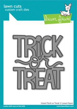 Lawn Fawn Craft Dies - "Giant Trick Or Treat" - Stanzen