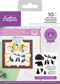 Crafters Companion - Arctic Delights - Clear Stamps