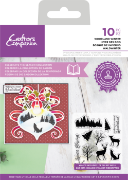 Crafters Companion - Woodland Winter - Clear Stamps