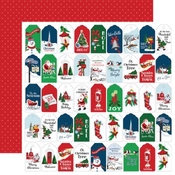 Carta Bella - Paper Pad 6x6" - "White Christmas" - Paper Pack