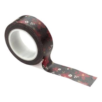 Echo Park - Washi Tape - "Gnome For Christmas Poinsettia" - Decorative Tape 
