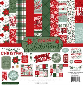 Echo Park - Collection Kit 12x12" - "Christmas Salutations No. 2"