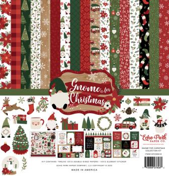 Echo Park - Collection Kit 12x12" - "Gnome For Christmas"
