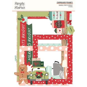 Simple Stories -  Baking Spirits Bright  - Chipboard Frames