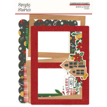 Simple Stories -  Hearth & Holiday  - Chipboard Frames