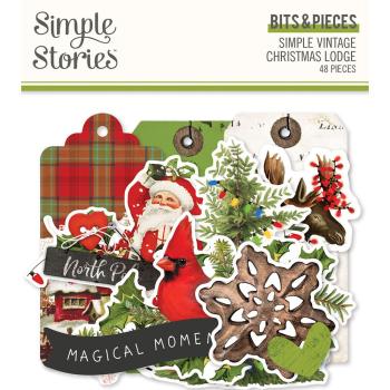  Vintage Christmas Lodge   Bits & Pieces -  Stanzteile