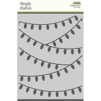 Simple Stories Simple Twinkle Lights  - Schablone